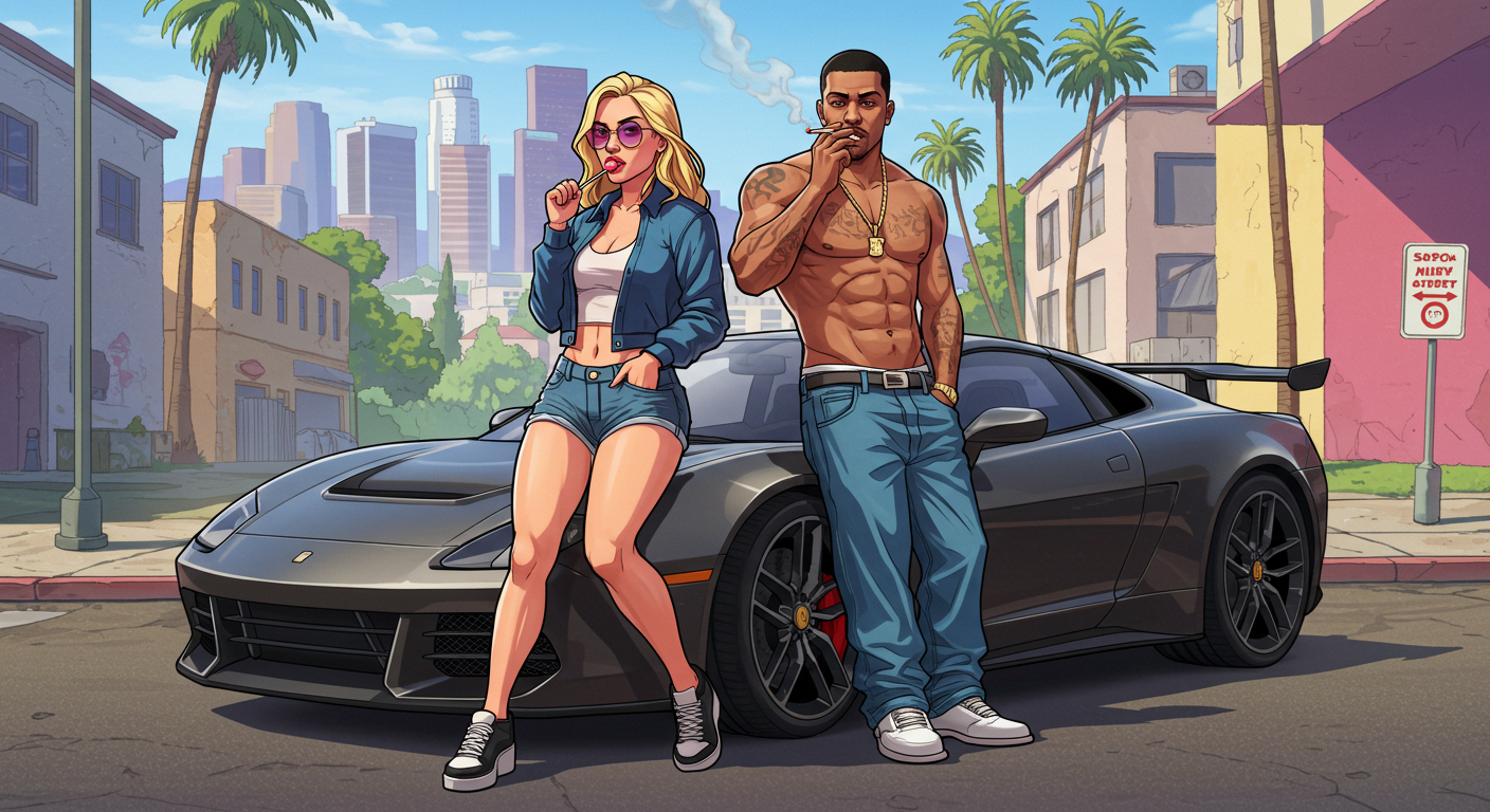 GTA STYLE PERSONALIZED PORTRAIT - NEW DROP š„š„š„