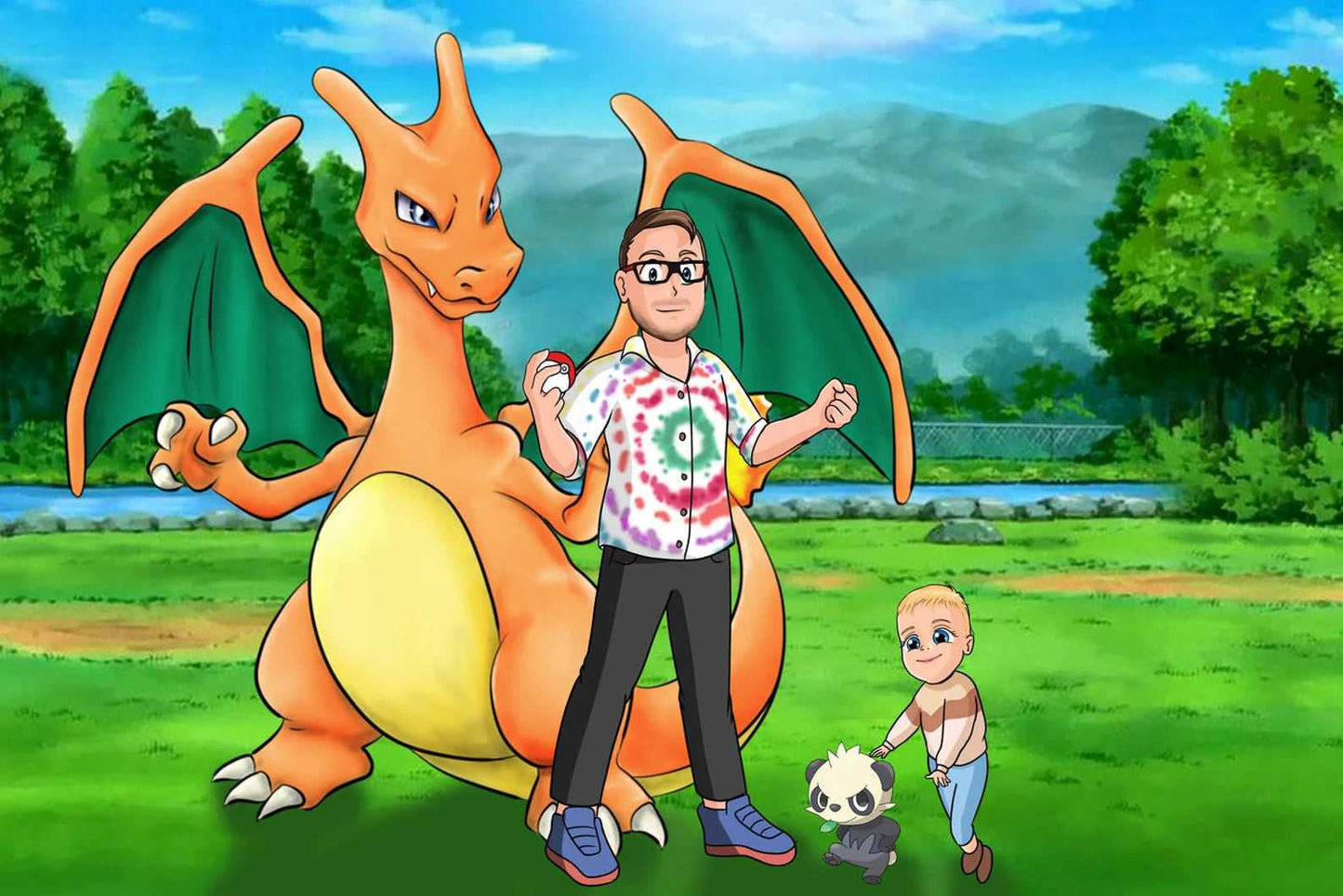 Personalized Pokemon Portrait