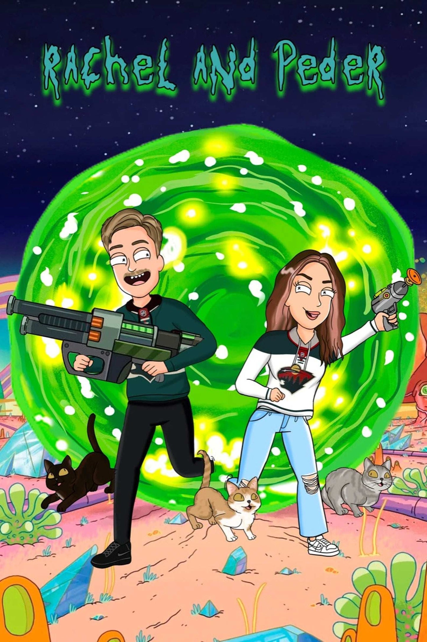 Personalized R&M Portrait