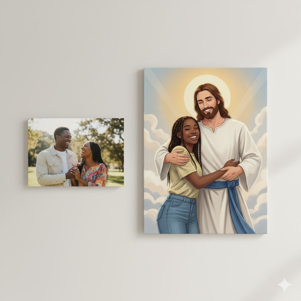 CHRISTIAN PERSONALIZED PORTRAIT