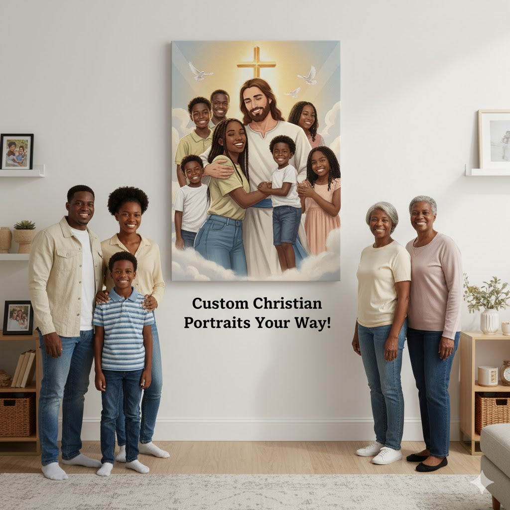 CHRISTIAN PERSONALIZED PORTRAIT