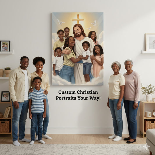 CHRISTIAN PERSONALIZED PORTRAIT